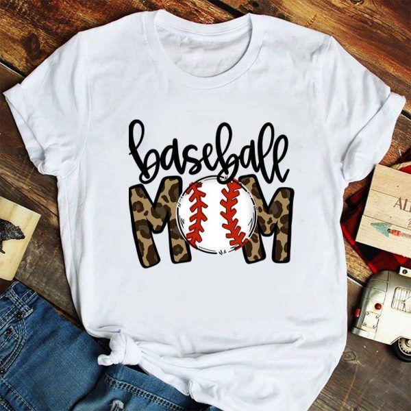 Baseball Mom Shirt Trendy Baseball Mom Tee Funny Baseball 