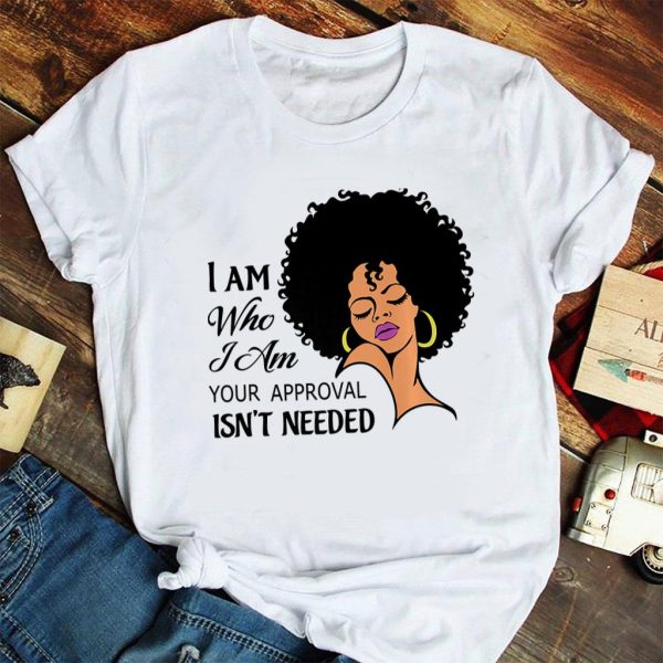 black queen lady african american t-shirt