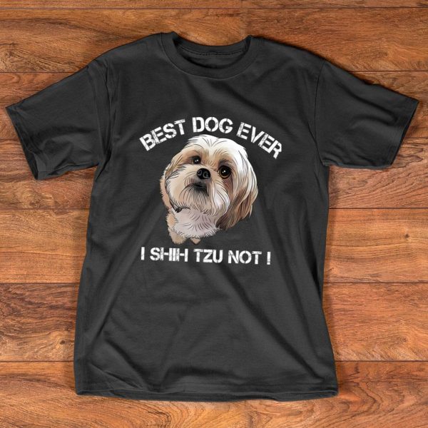 shih tzu funny pet best dog t-shirt