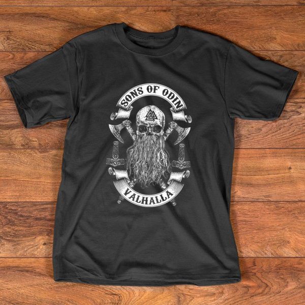 vikings rise-sons of odin valhalla t-shirt