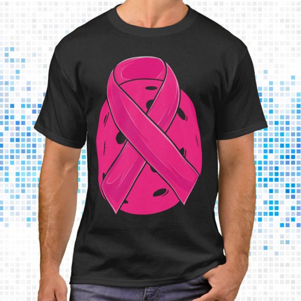 breast cancer awareness pickleball t shirt