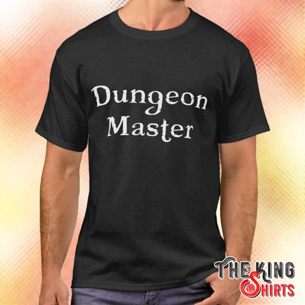 dungeon master tabletop fantasy rpg t shirt