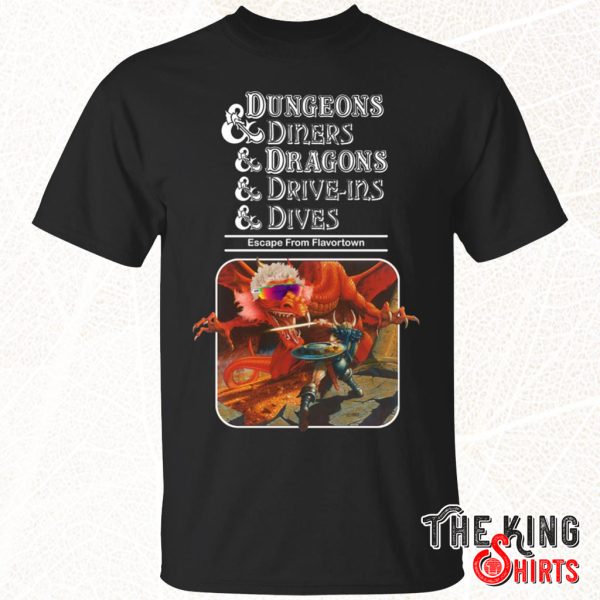 dungeons and diners shirt