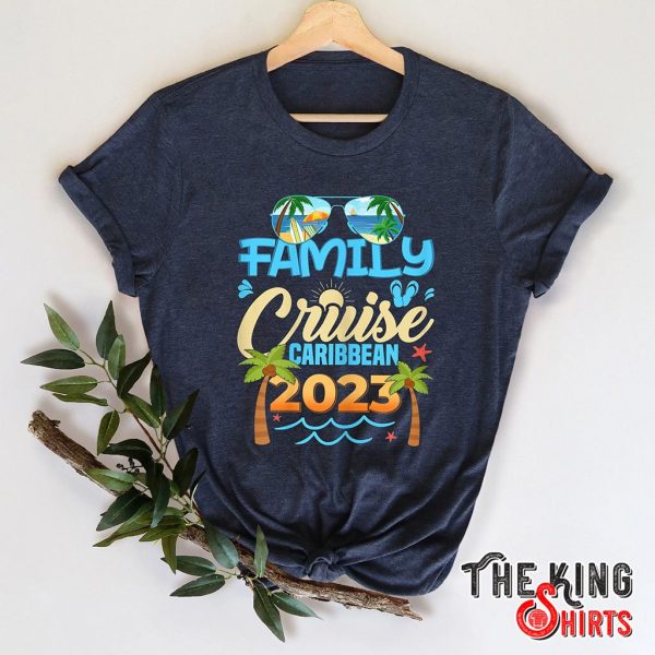 family cruise carıbbean 2023 t-shirt