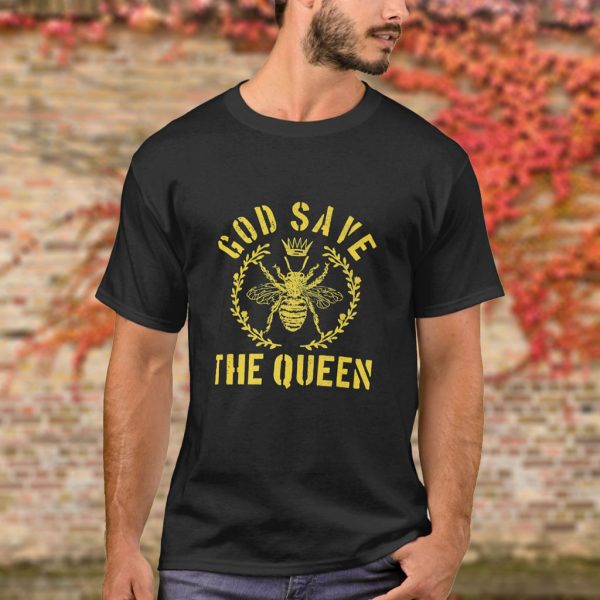 god save the queen bee t shirt