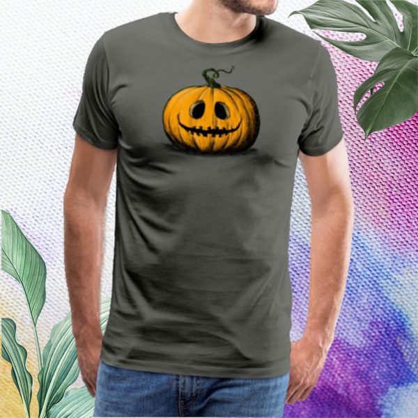 happy halloween jack o'lantern t shirt