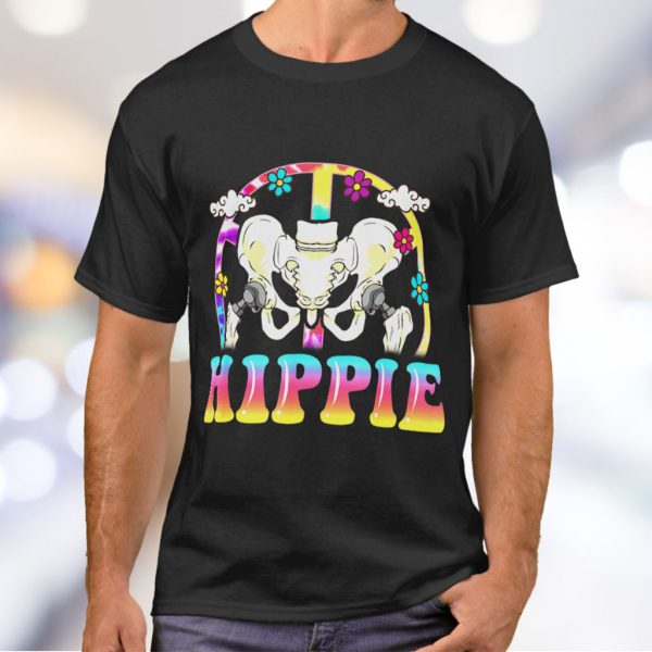 hippie hip replacement joint surgery t shirt