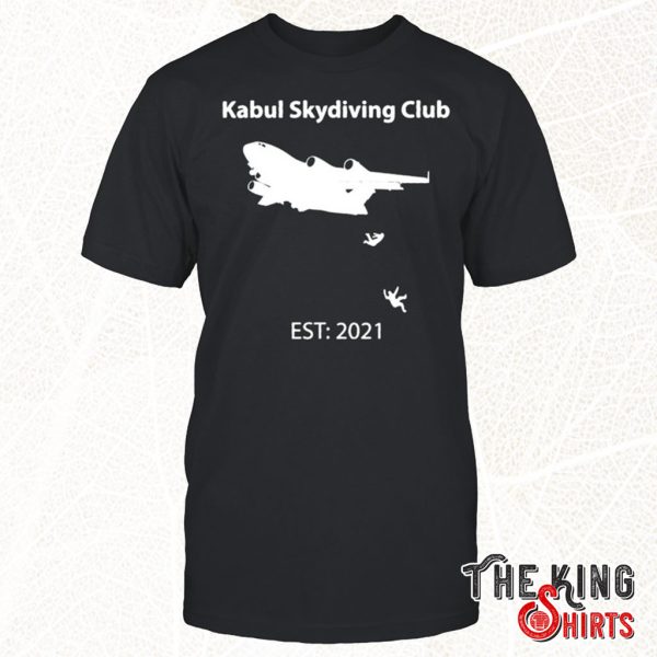 kabul skydiving club shirt