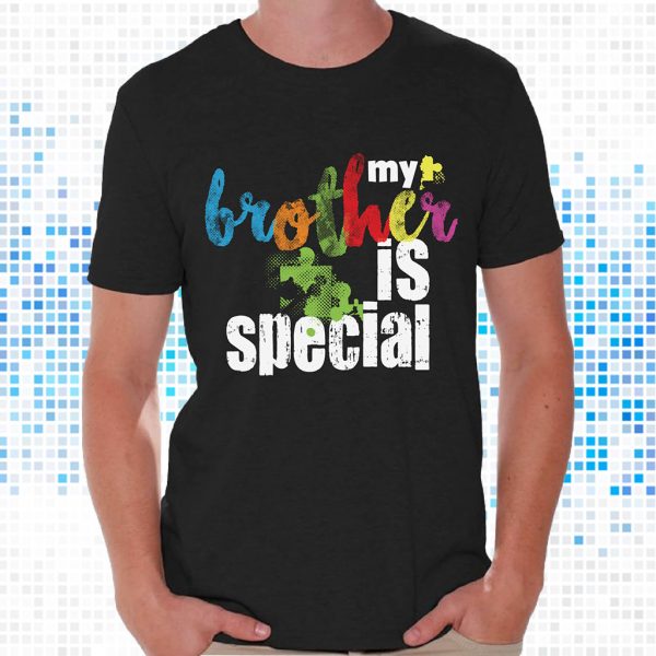 my brother is special autism awareness t shirt