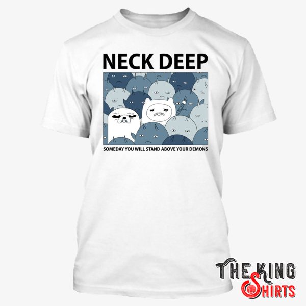 neck deep adventure time shirt