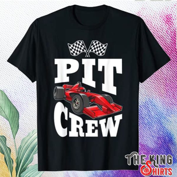 pit crew racing lover t shirt