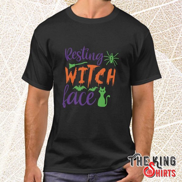 resting witch face t shirt
