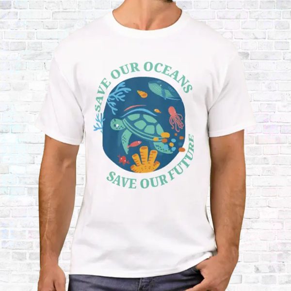 save our oceans our future sea turtle t shirt