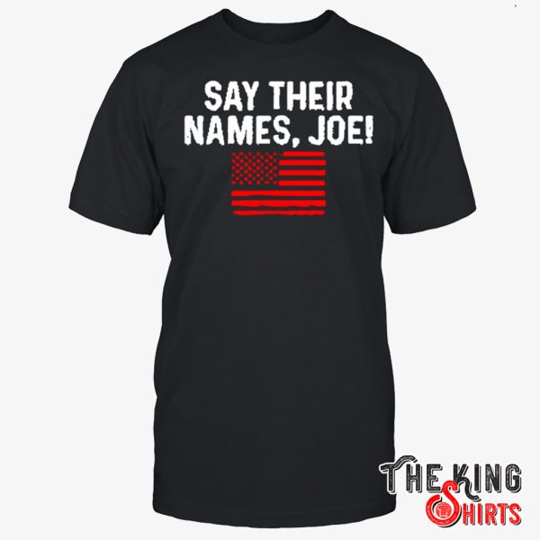 say their names joe shirt