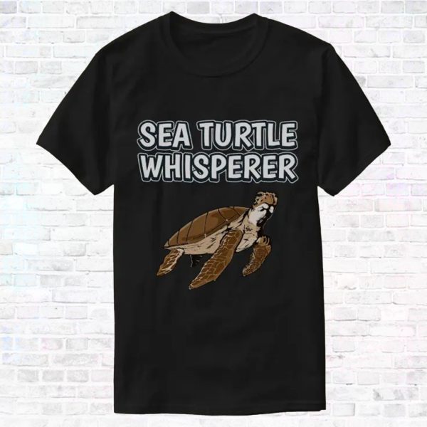 sea turtle whisperer t shirt