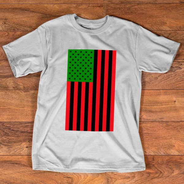 unia flag pan african american flag t shirt