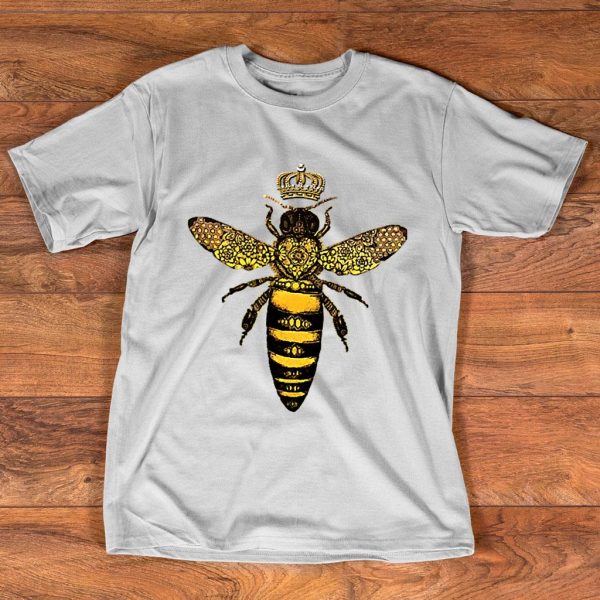 vintage queen bee beekeeper t shirt