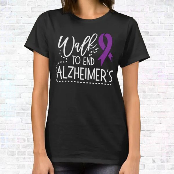 walk to end alzheimers t shirt