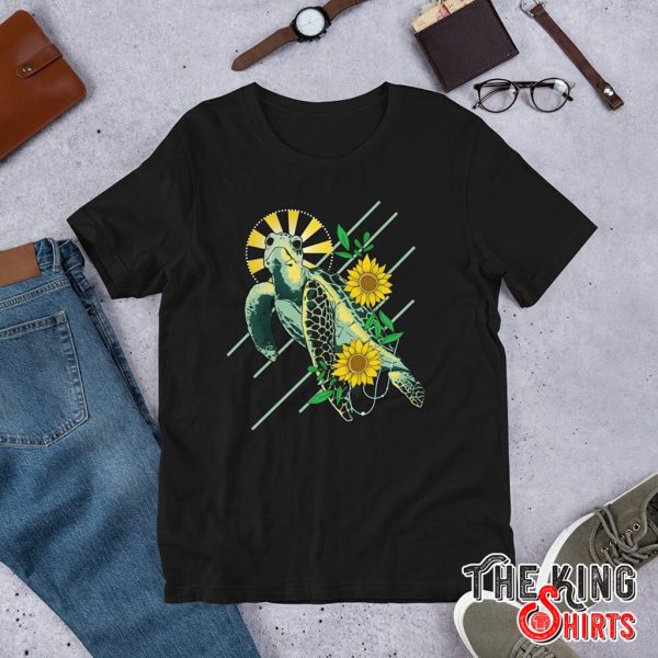 cool turtle love funny t-shirt