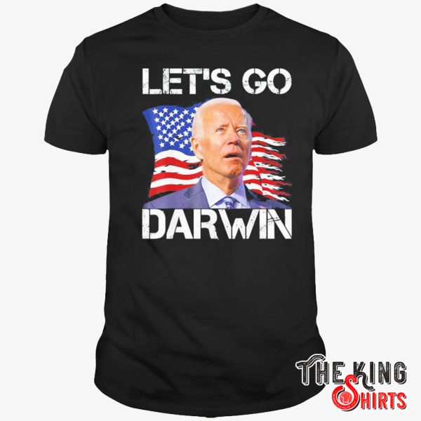 joe biden let's go darwin shirt