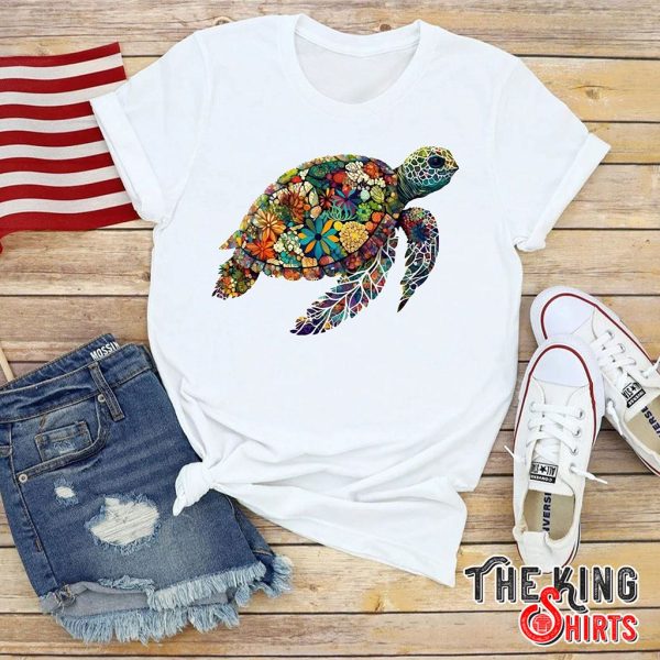 save the sea turtles vintage t-shirt
