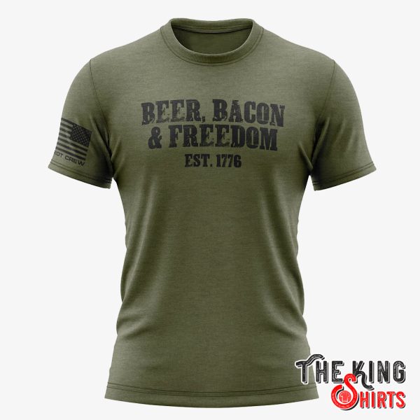 beer and bacon t shirt