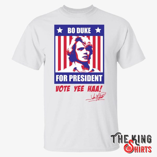 bo duke for president shirt