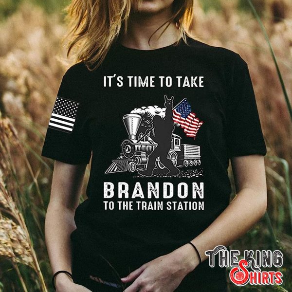 it's time to take brandon to the train station shirt