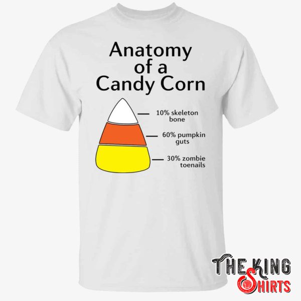 anatomy of candy corn t shirt
