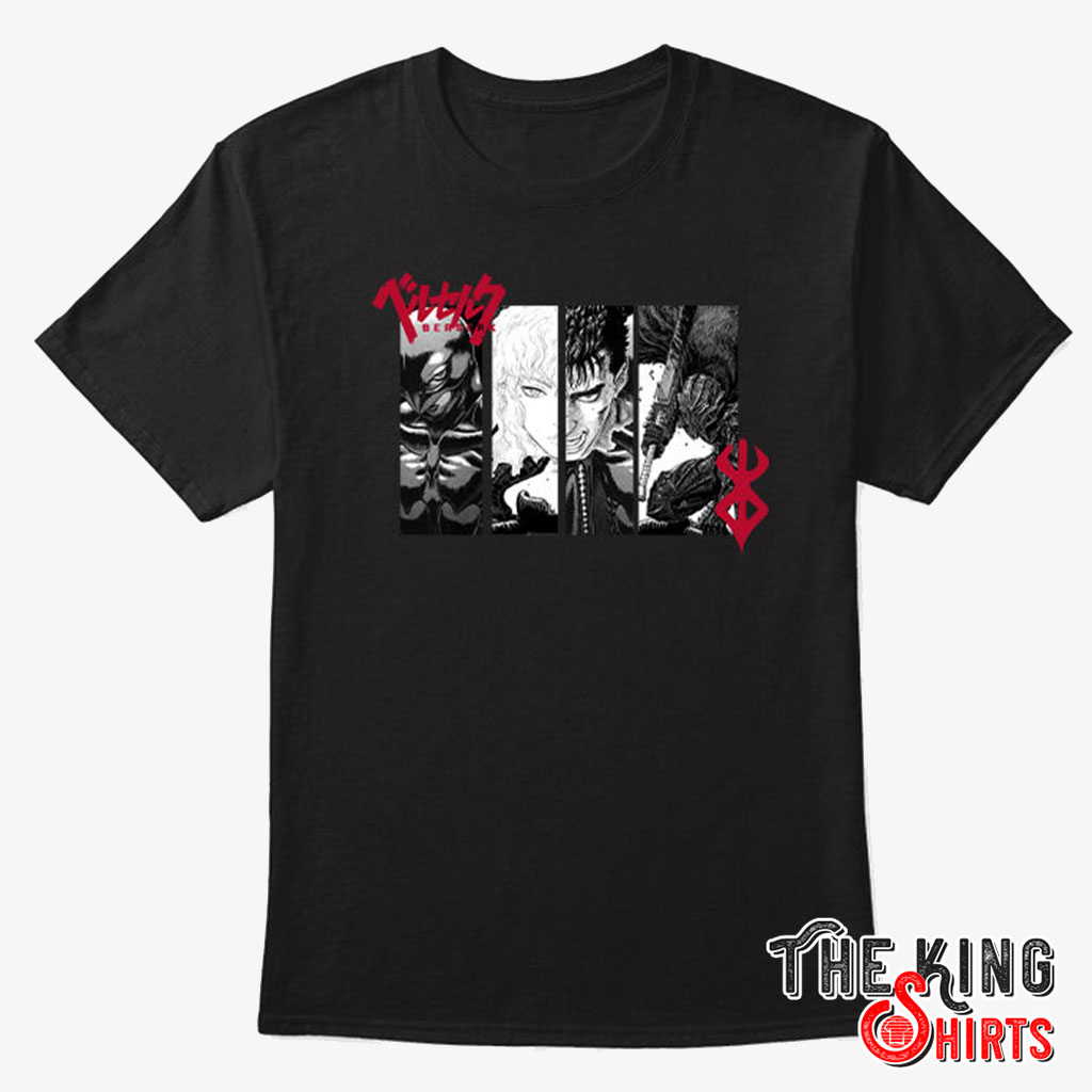 Berserk Guts And Griffith T Shirt For Unisex - TheKingShirtS