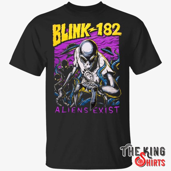 blink 182 aliens exist shirt