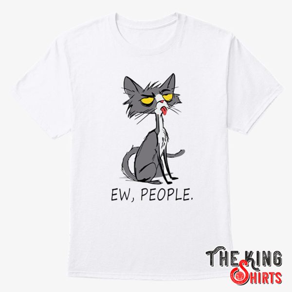 ew people cat t shirt