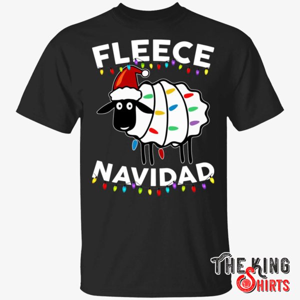 fleece navidad shirt