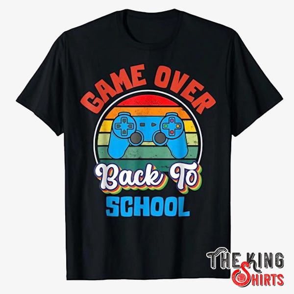 game over teacher t shirt