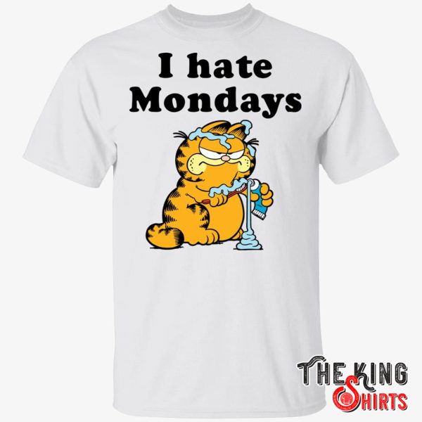 garfield i hate mondays shirt