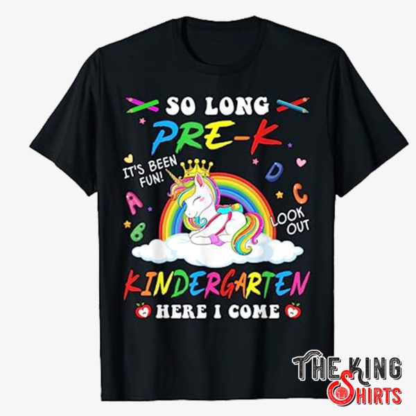 it's been fun look out kindergarten i come back to school t shirt