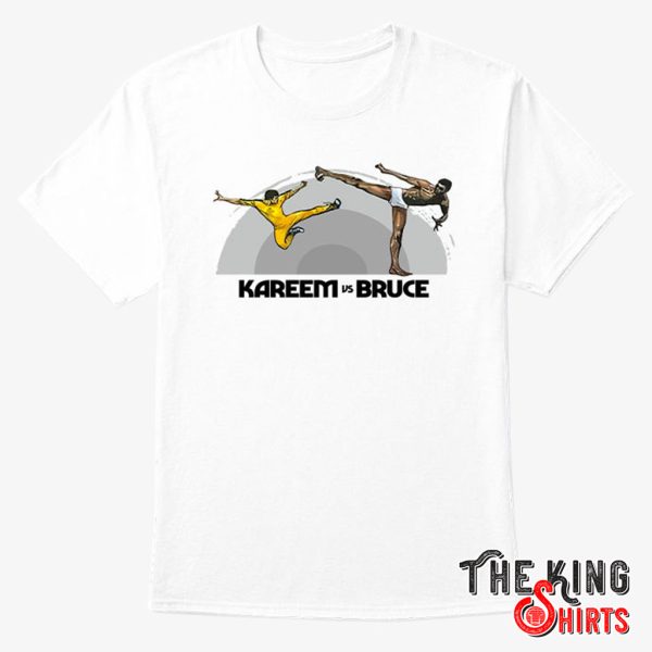 kareem vs bruce t shirt