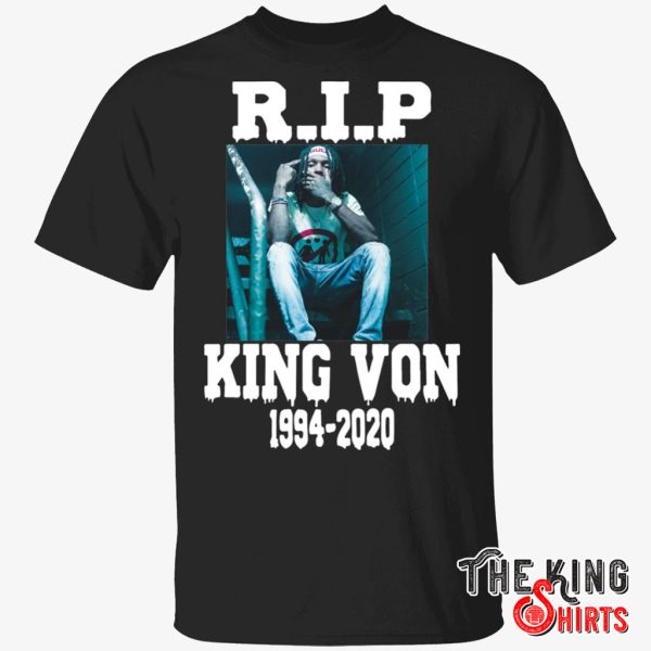 rip king von shirt