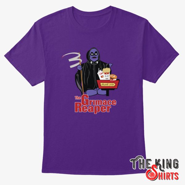 the grimace reaper t shirt