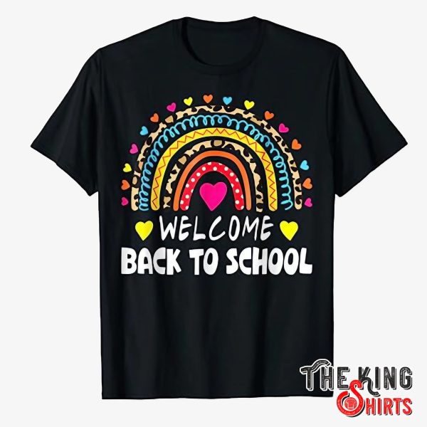 welcome back to school shirt