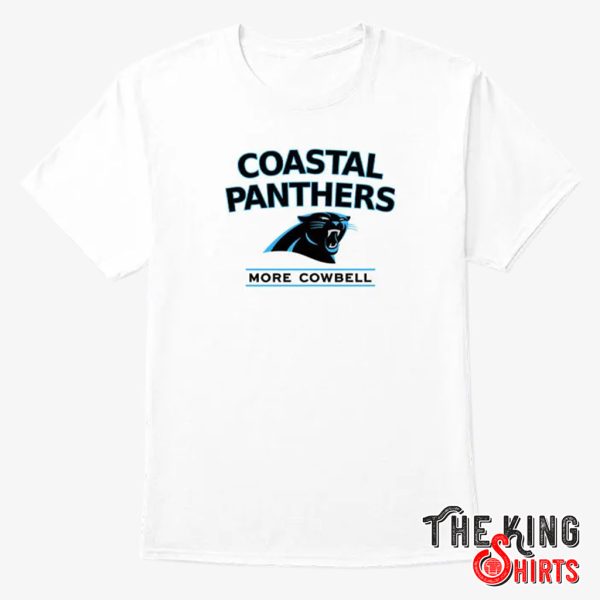 coastal panthers more cowbell shirt