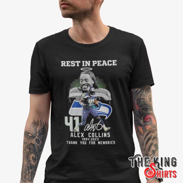 rip alex collins seattle seahawks nfl shirt