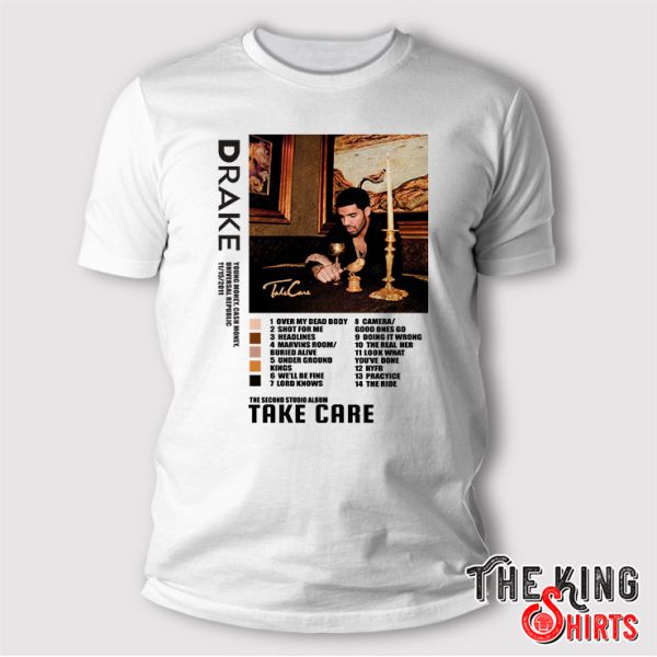 Drake Take Care Shirt, Take Care Album Shirt, Drake Shirt, Drake Merch T Shirt