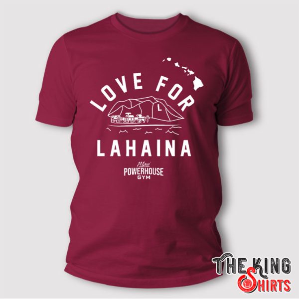 Love For Lahaina T Shirt, Dwayne Johnson, Oprah Gail Winfrey