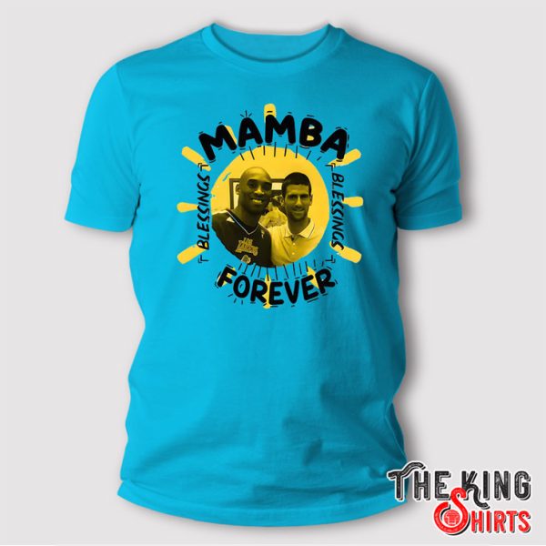 Novak Djokovic Kobe Mamba Forever T-shirt