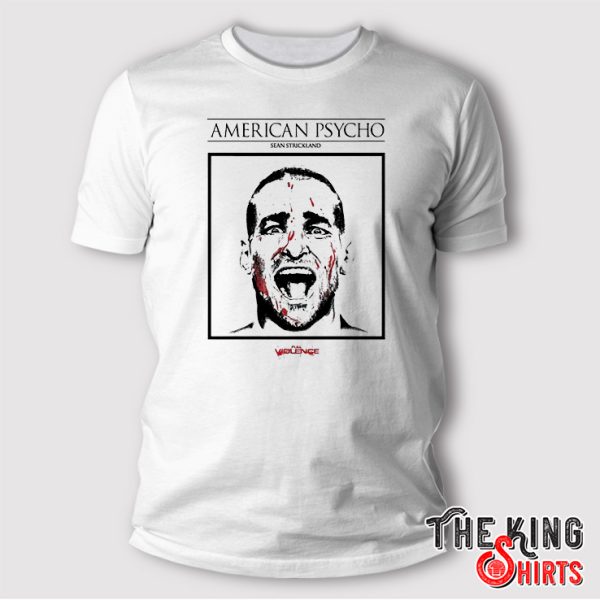 american psycho sean strickland t shirt