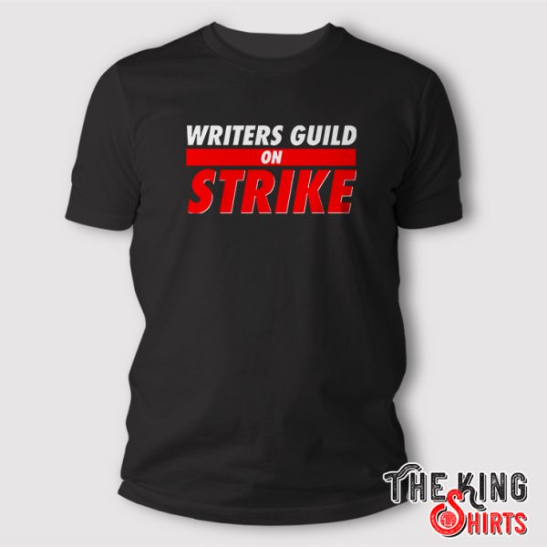 damien chazelle writers guild on strike shirt