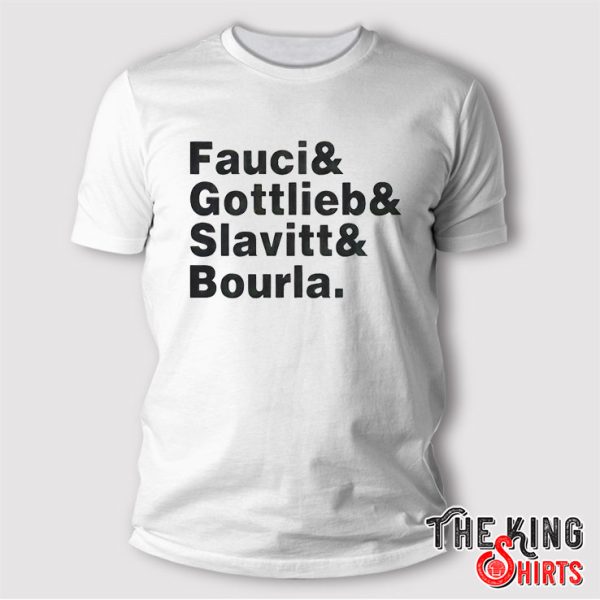 fauci gottlieb slavitt bourla t shirt