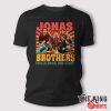 jonas brothers five albums one night tour t shirt front