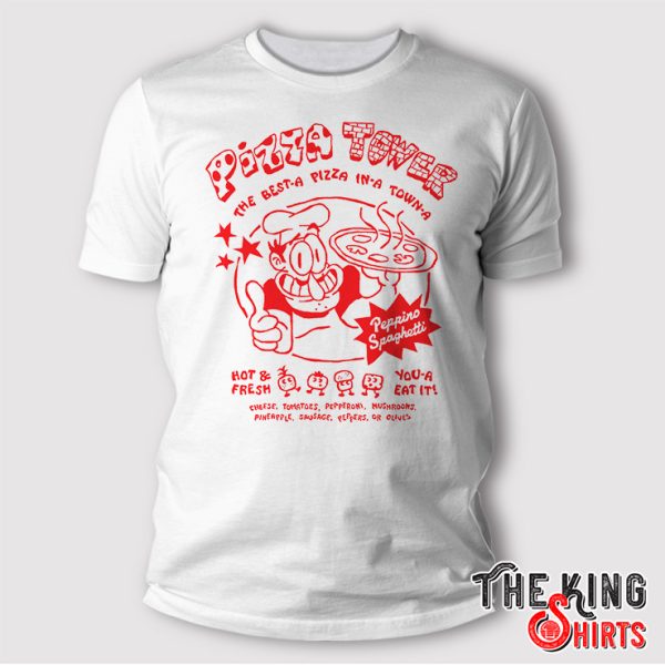 pizza tower fangamer shirt